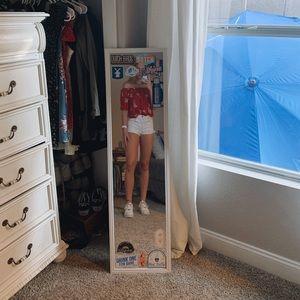 ☆ red floral off the shoulder top ☆